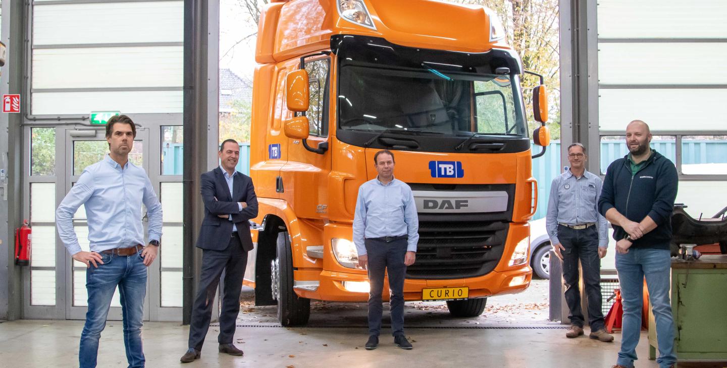 TTS levert nieuwe truck aan Curio