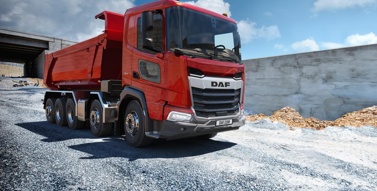 DAF 10x chassis af-fabriek