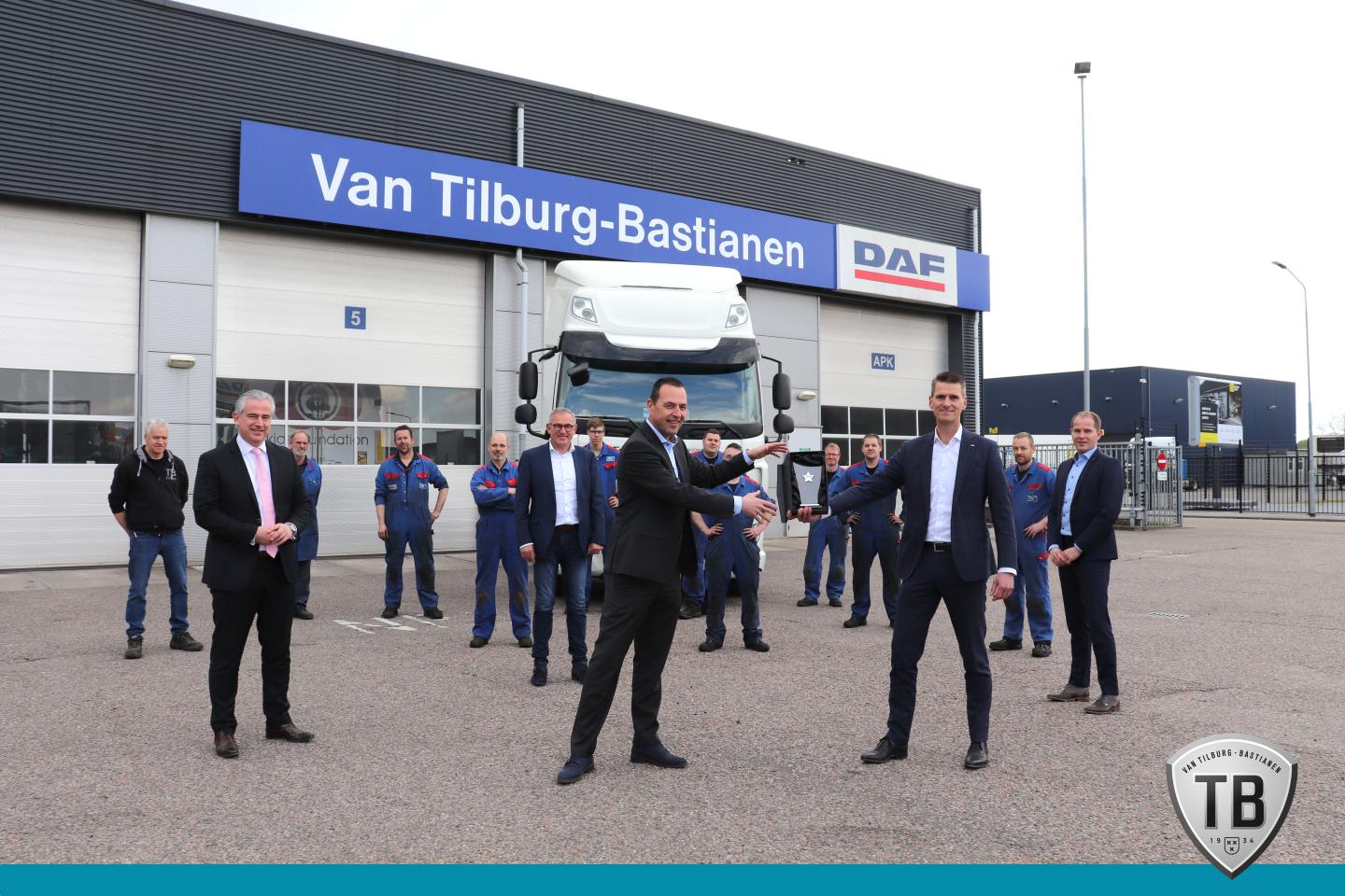 TB T&TS wint International DAF Silver Award  2021