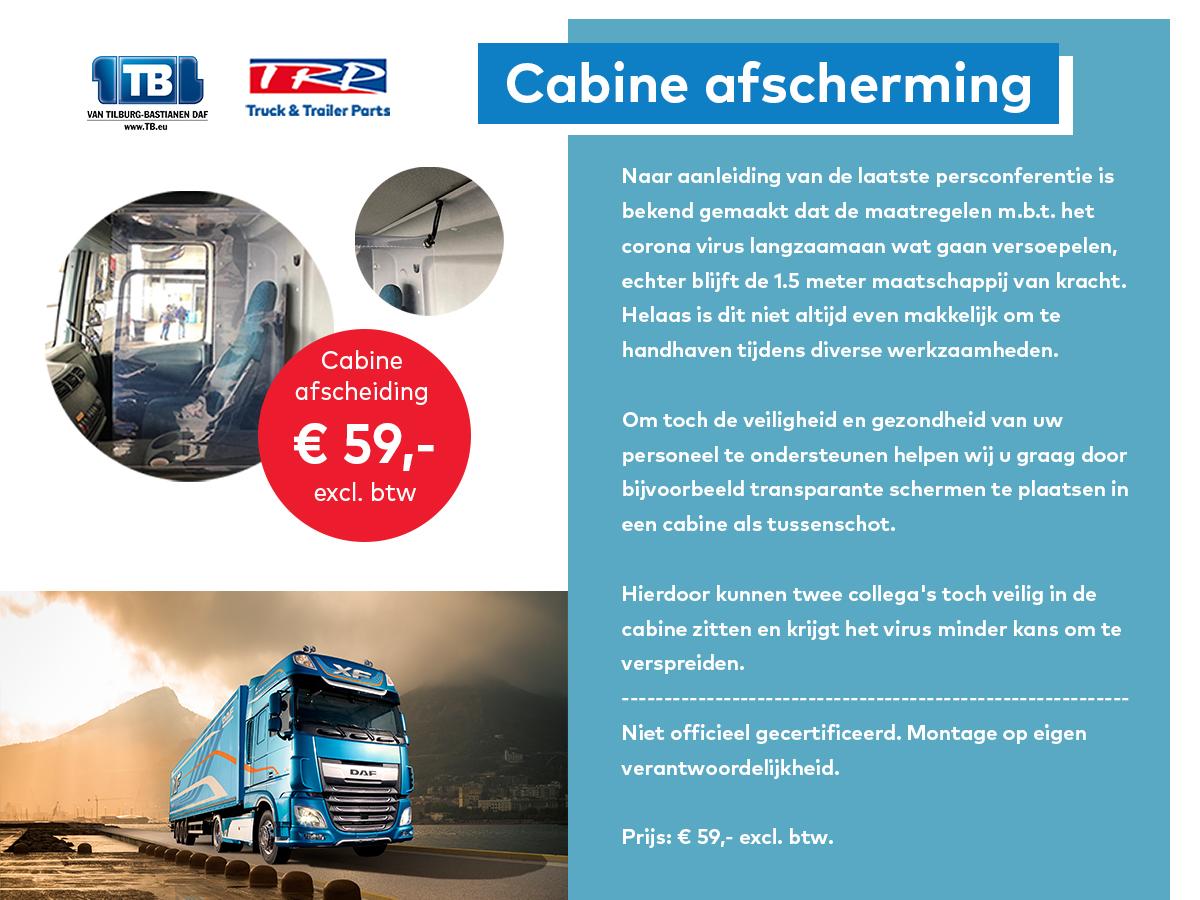cabine aanpassing
