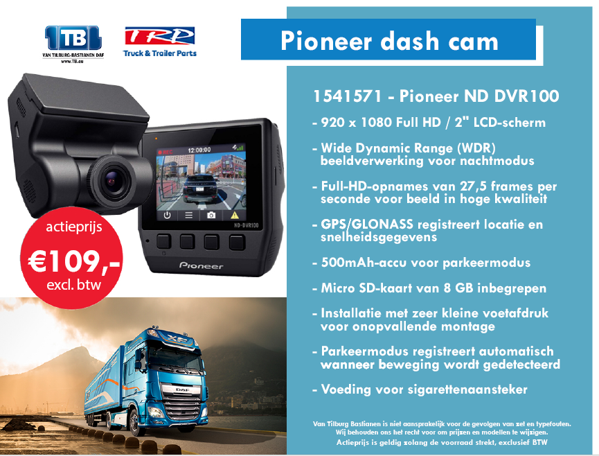 pioneer dashcam