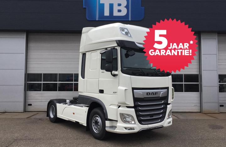 DAF XF 5 jaar garantie